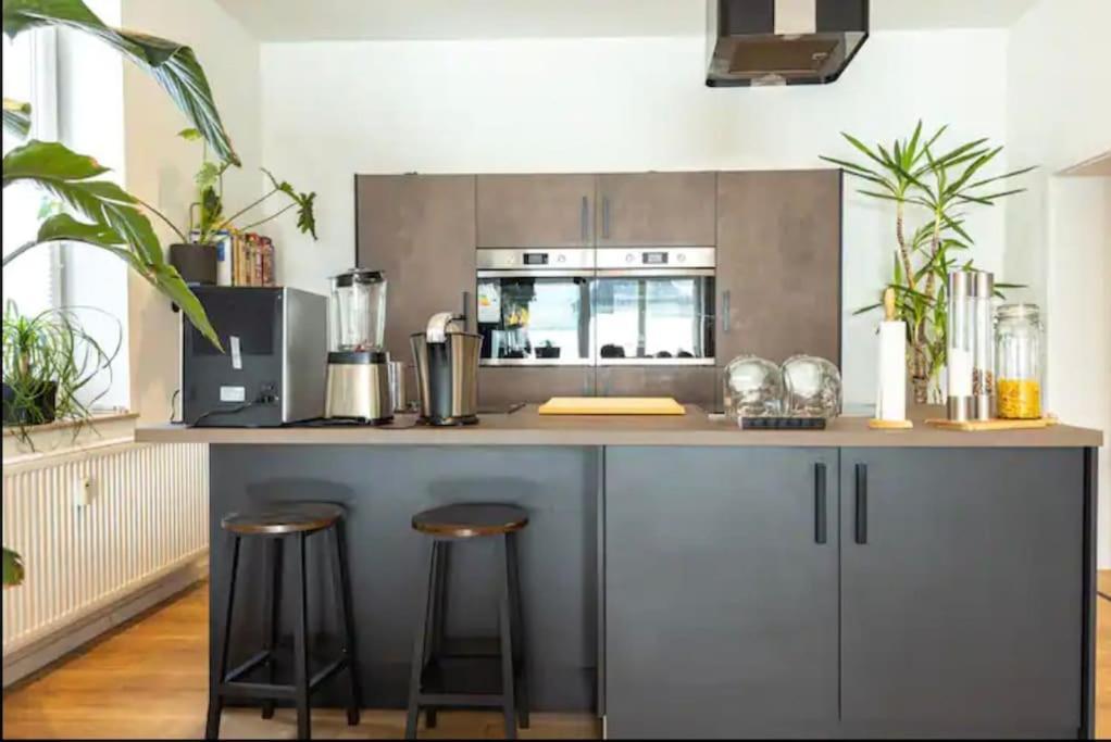 Design Apartment Im Zentrum Von Nienburg! Nienburg  Dış mekan fotoğraf
